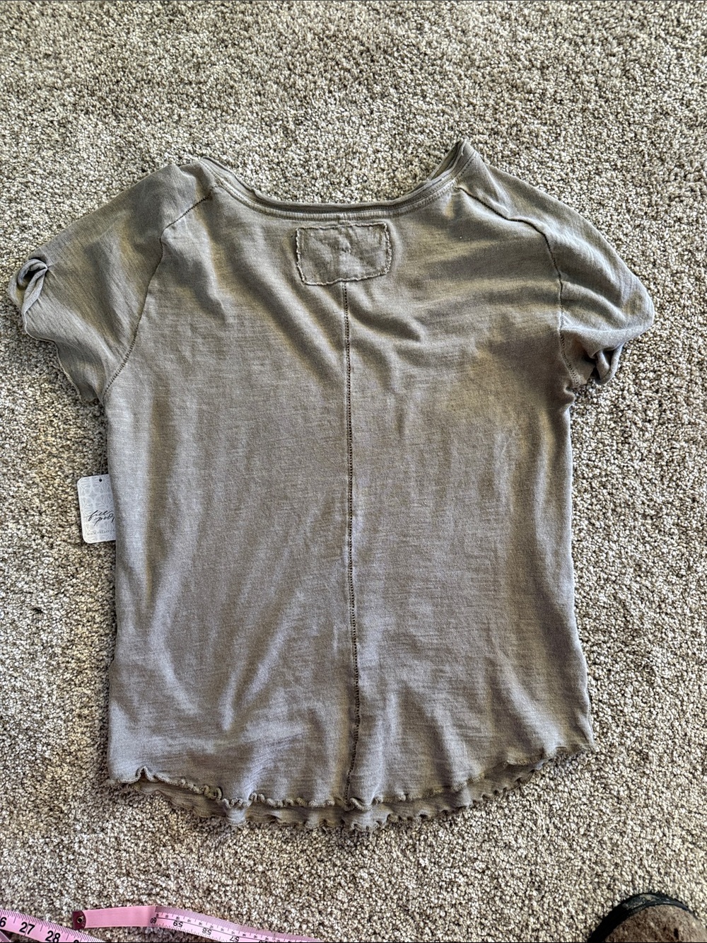 Free People We the Free Be My Baby Cotton T-Shirt, NWT, Large - Picture 8 of 11